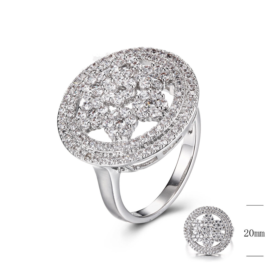 Сребърен пръстен SN05083R | Колекция Silver Premium