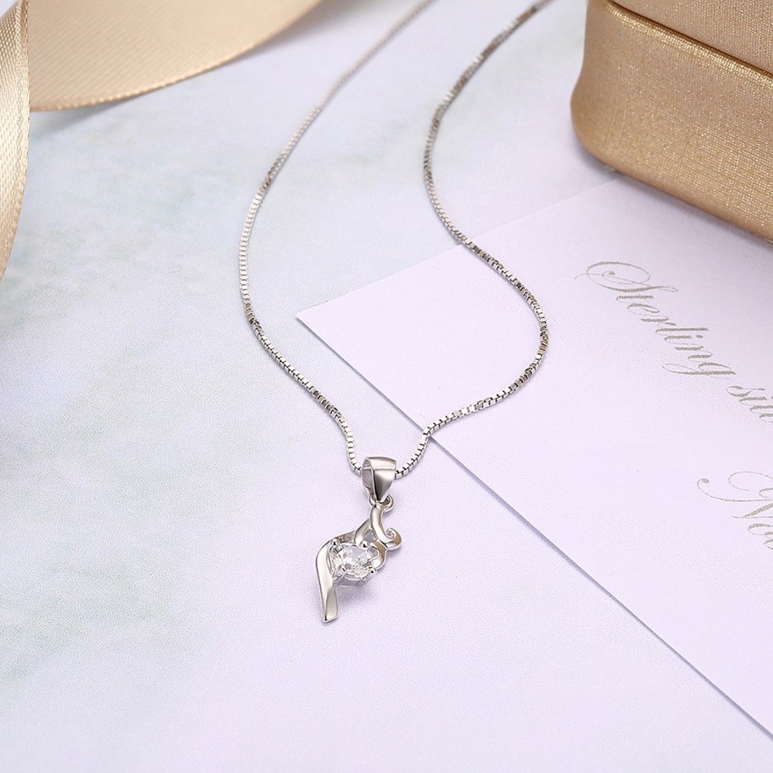 Сребърно колие Swarovski Crystals 2700000028094 | колекция Delicate Silver