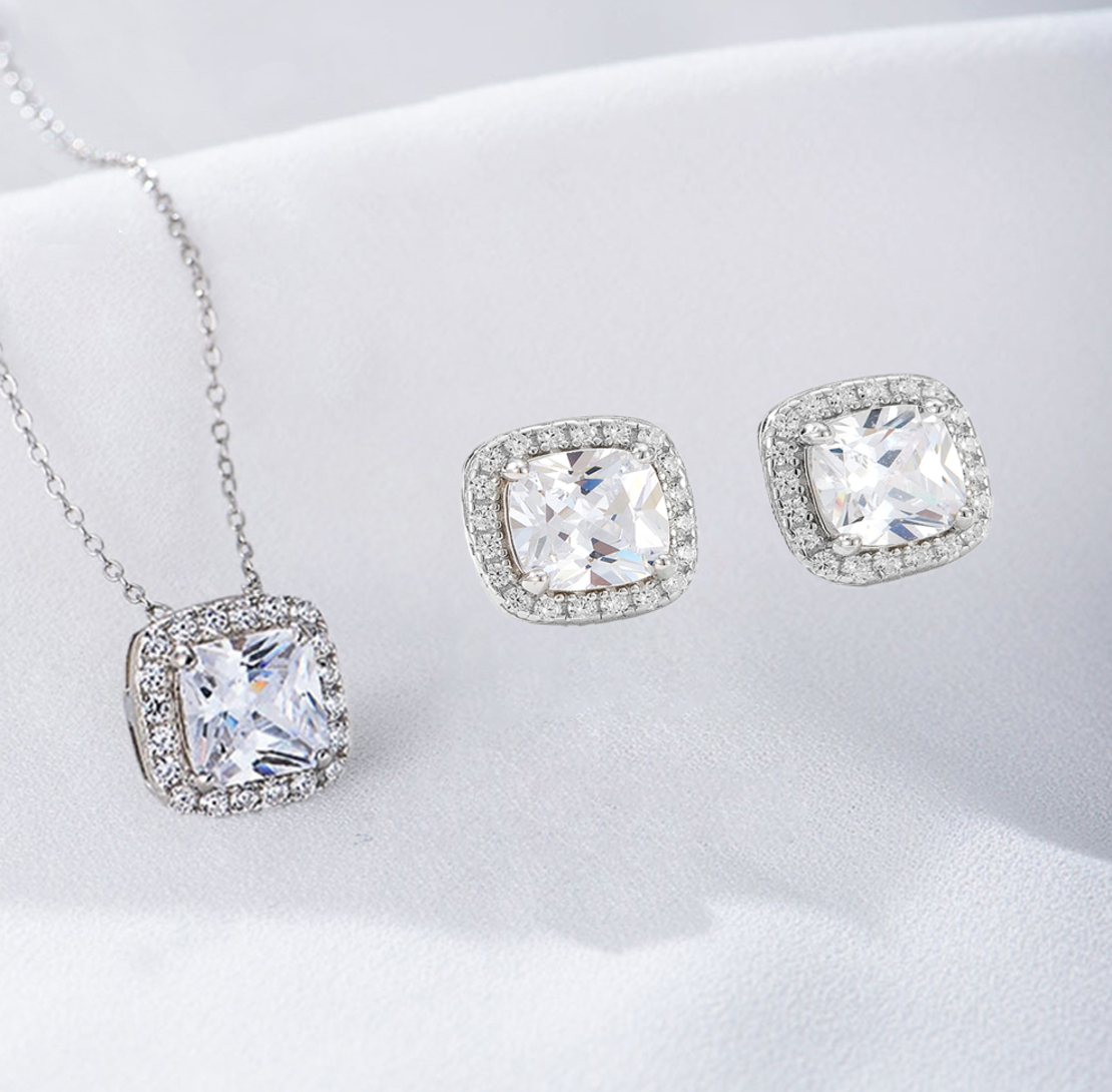 Нежен сребърен комплект 2700000071779 | колекция Delicate Silver