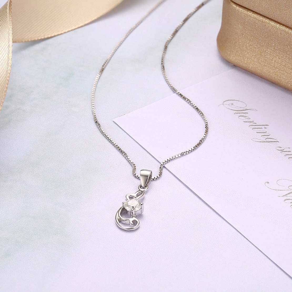 Сребърно колие Swarovski Crystals | колекция Delicate Silver | 2700000027219