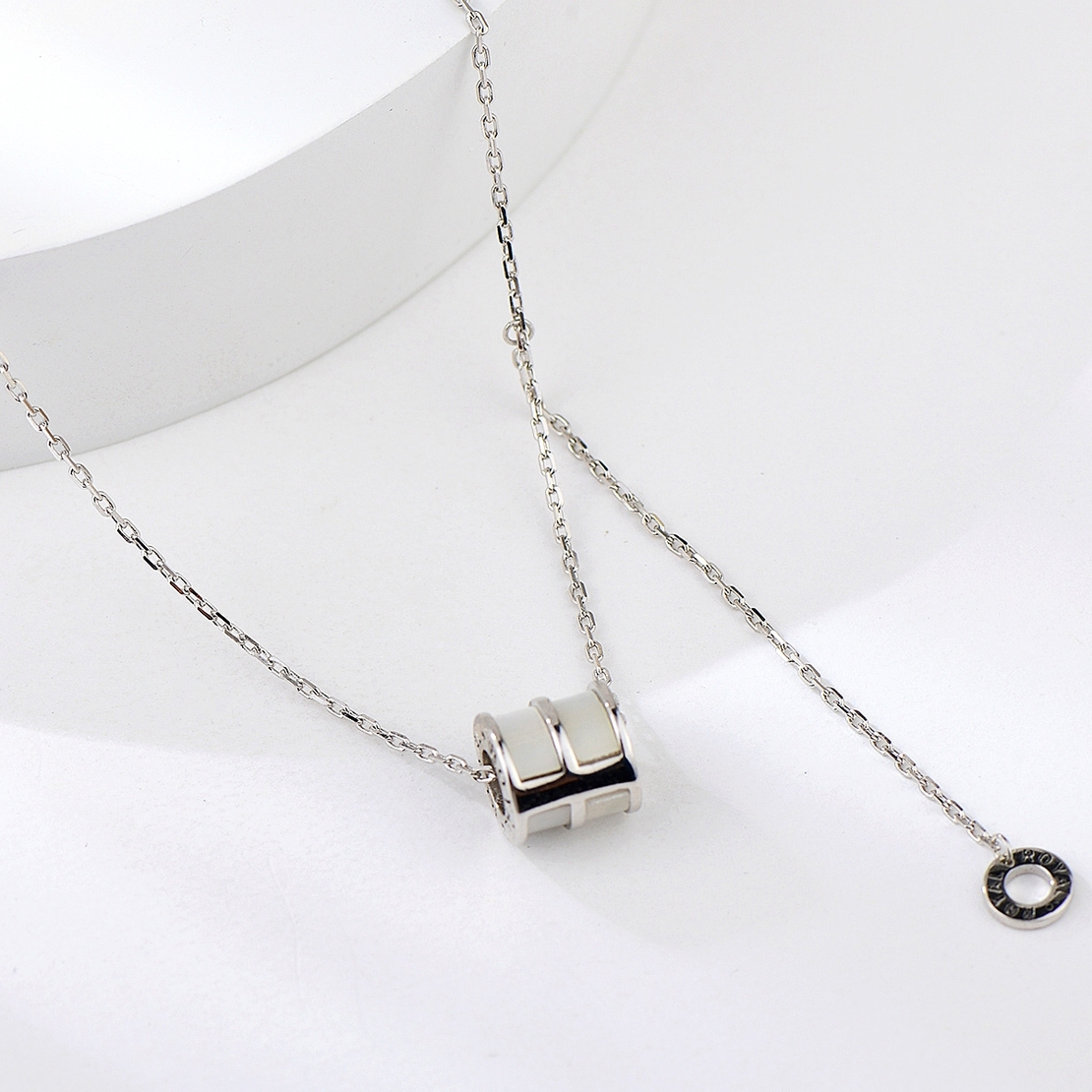 Колие колелце от сребро | колекция Delicate Silver