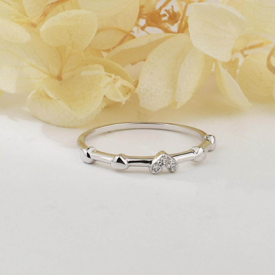 Сребърен пръстен Сърце JL070377B | колекция Delicate Silver