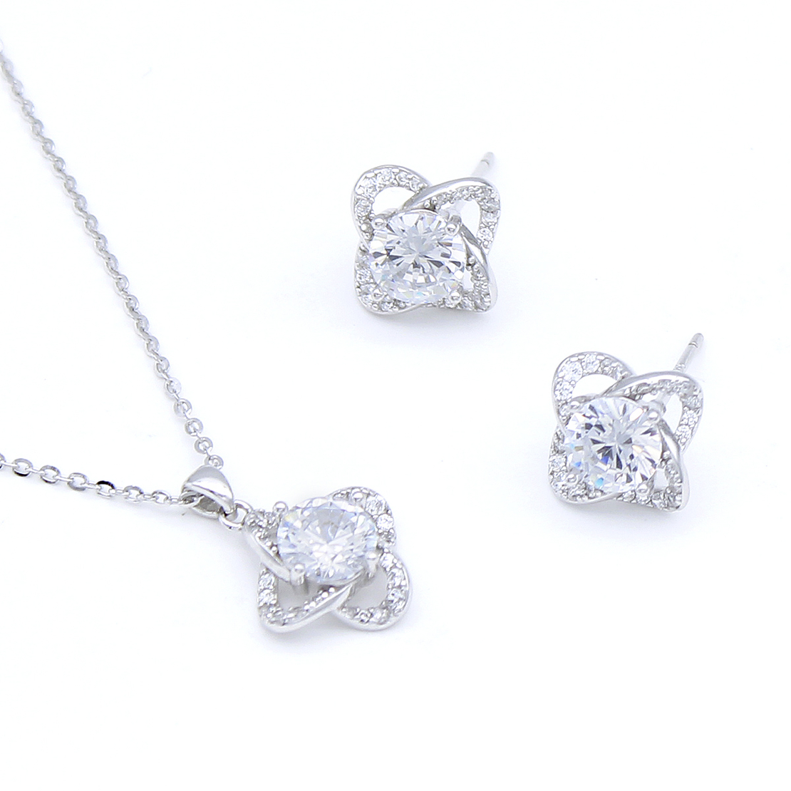 Нежен сребърен комплект 2700000069332 | колекция Delicate Silver