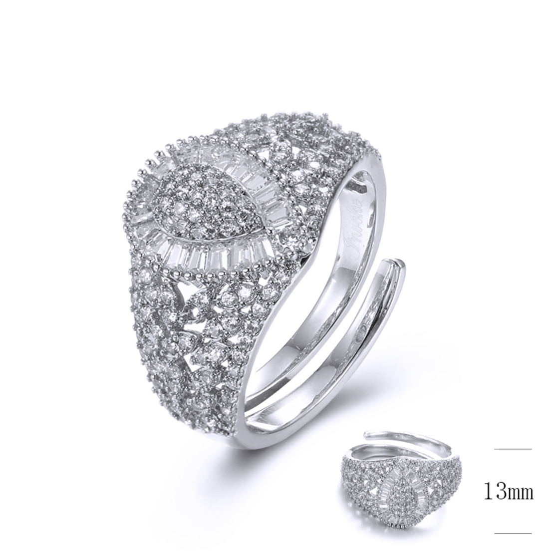 Сребърен пръстен SJ34034R | Колекция Silver Premium