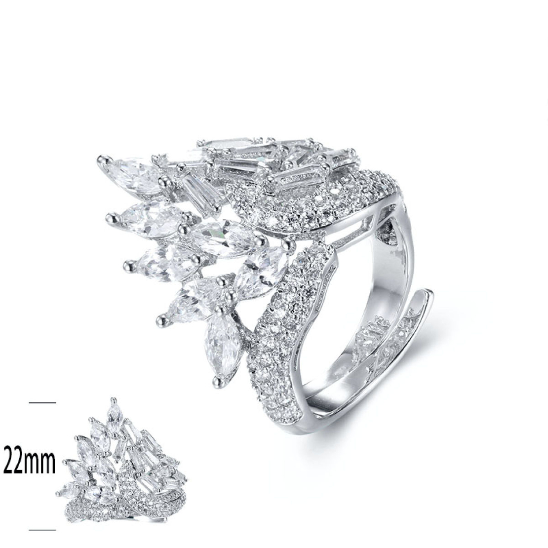 Сребърен пръстен SN05394R | Колекция Silver Premium