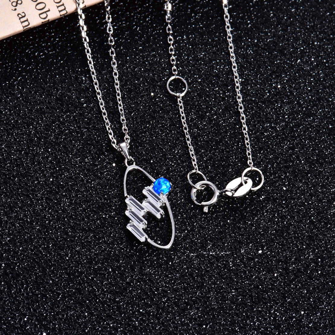 Сребърно колие Swarovski Crystals | 2700000026946 | колекция Delicate Silver