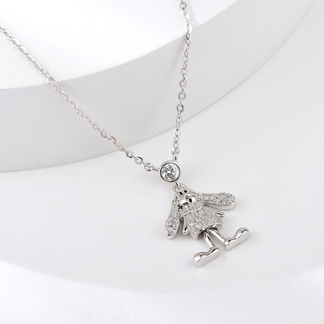 Сребърно колие Куче | колекция Delicate Silver
