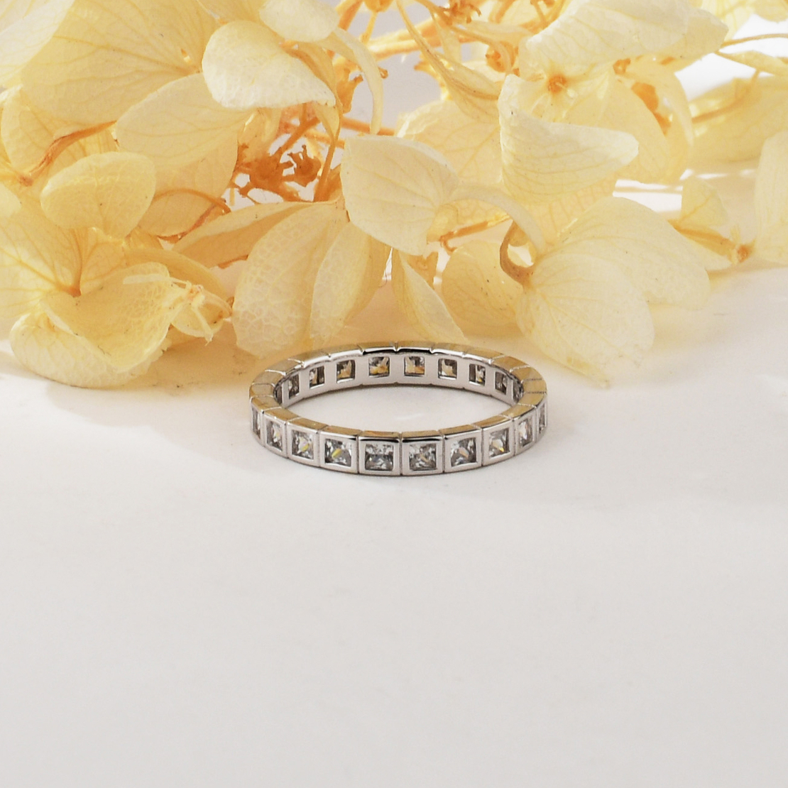Сребърен пръстен нежна халка JL070444B | колекция Delicate Silver