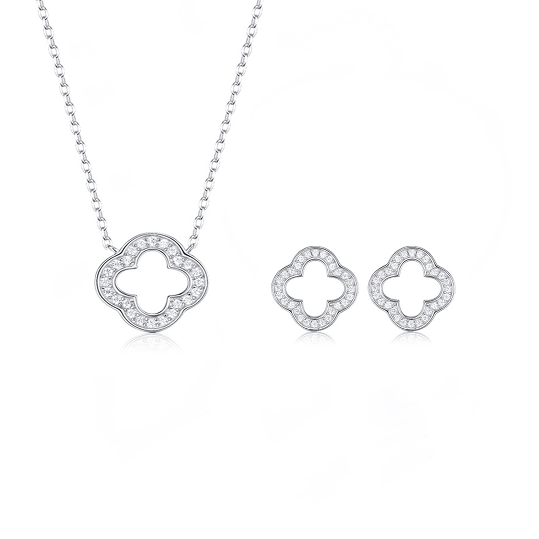 Нежен сребърен комплект 2700000071656 | колекция Delicate Silver
