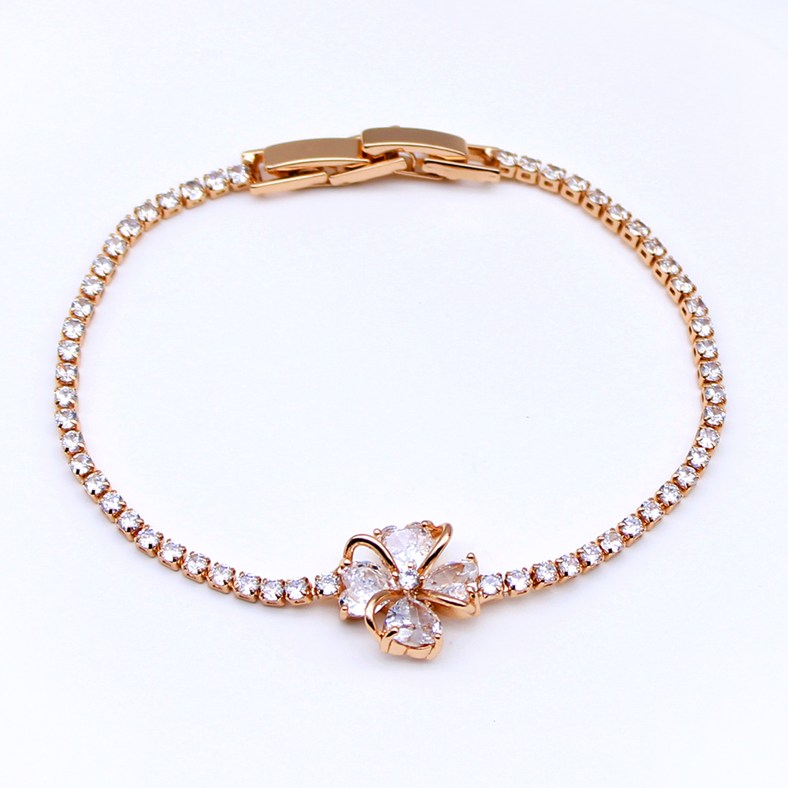 Гривна розово позлатяване 2200000018175 | Колекция Rose Gold