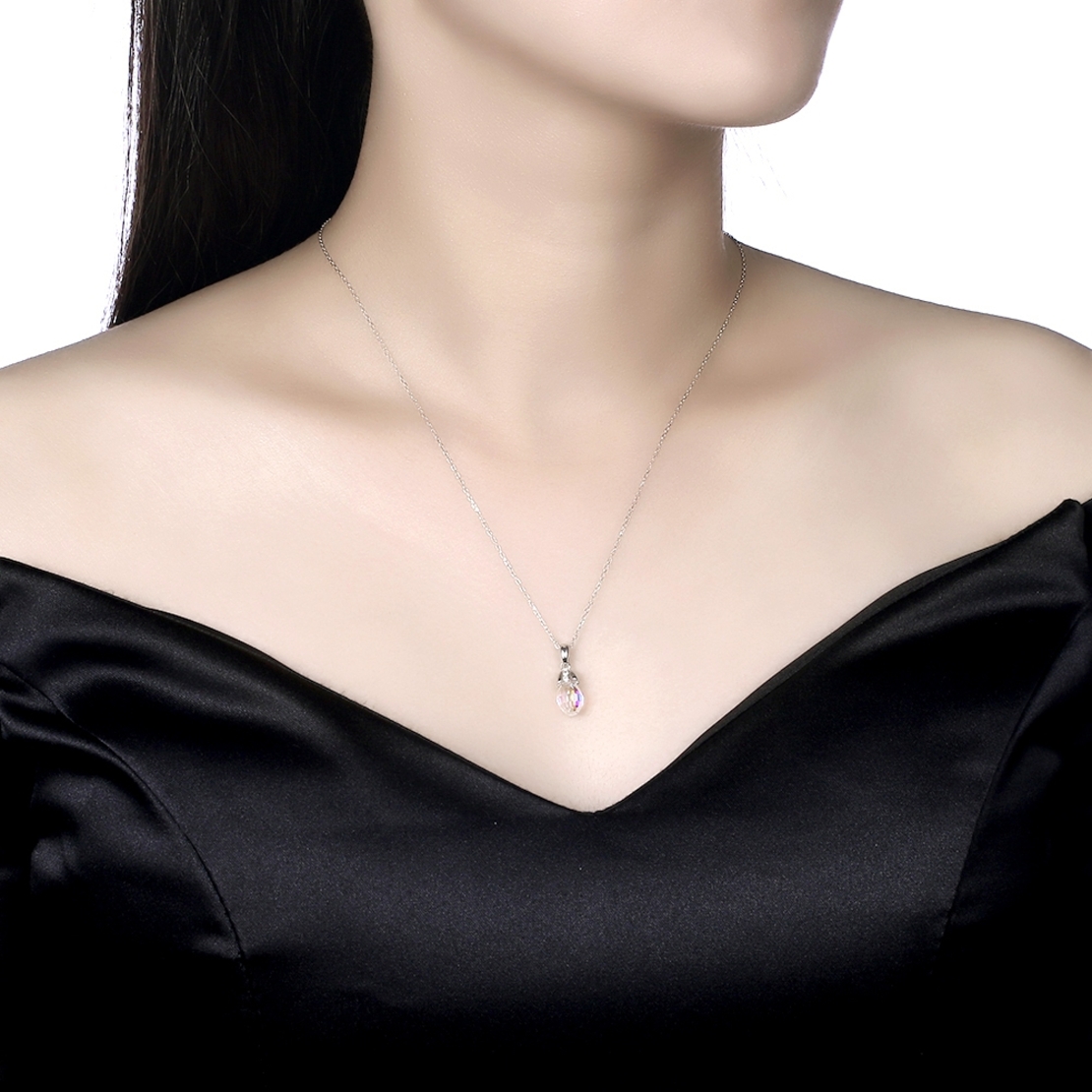 Сребърно колие Swarovski Crystals | колекция Delicate Silver | 2700000027486