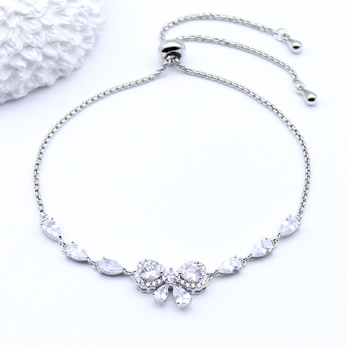 Дамска сребърна гривна | колекция Delicate Silver