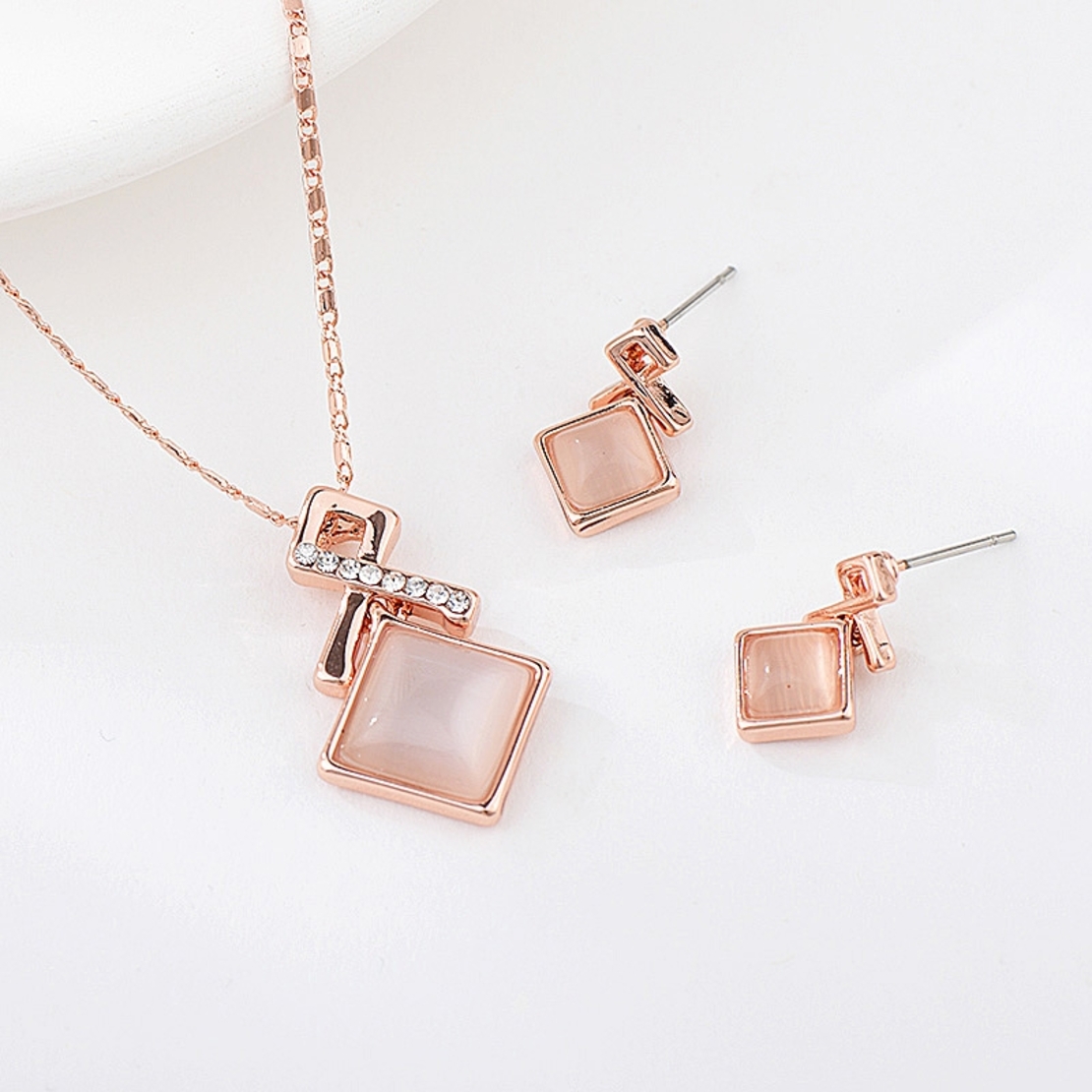 ROSE GOLD PLATED SET