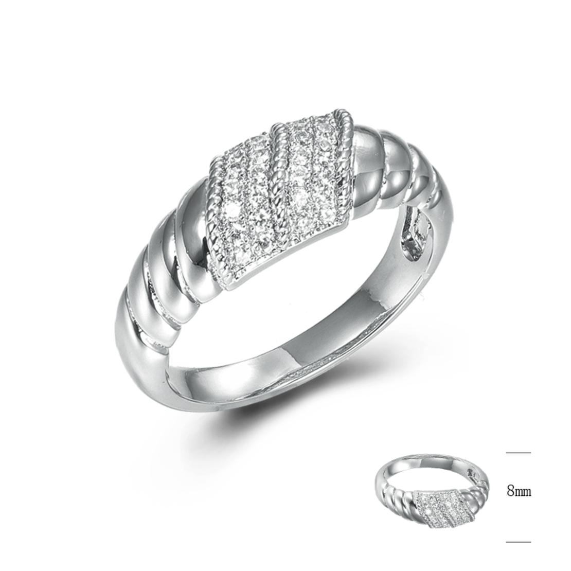 Сребърен пръстен SJ44826 | Колекция Silver Premium