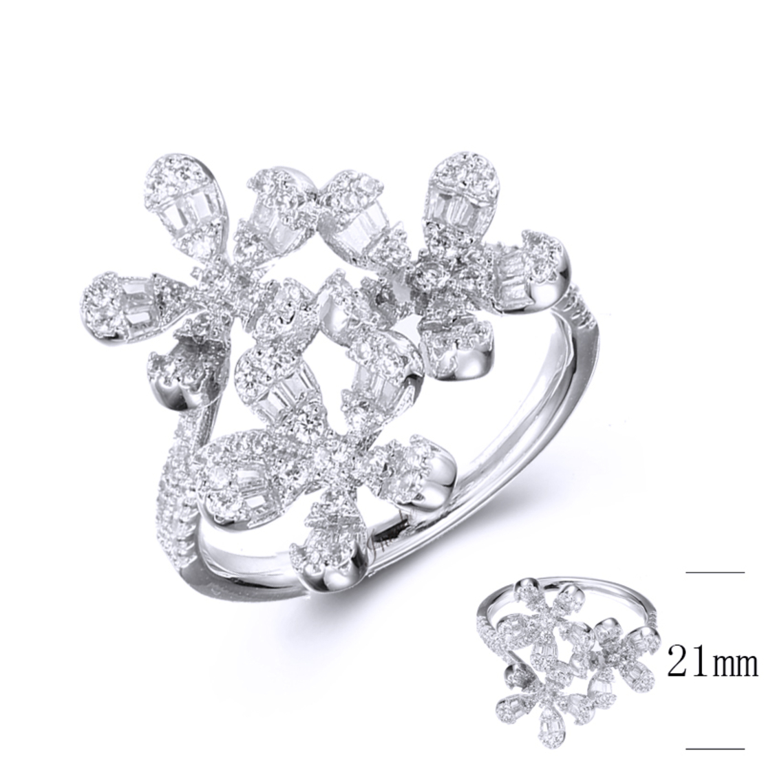 Сребърен пръстен SJ36473 | Колекция Silver Premium