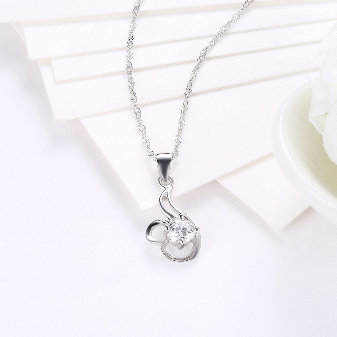 Сребърно колие Swarovski Crystals | колекция Delicate Silver | 2700000027257