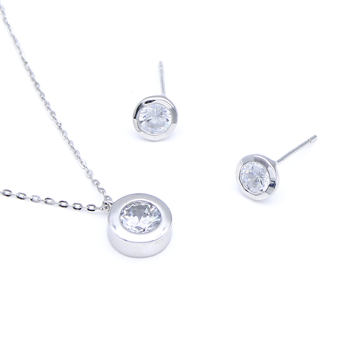 Нежен сребърен комплект 2700000069264 | колекция Delicate Silver