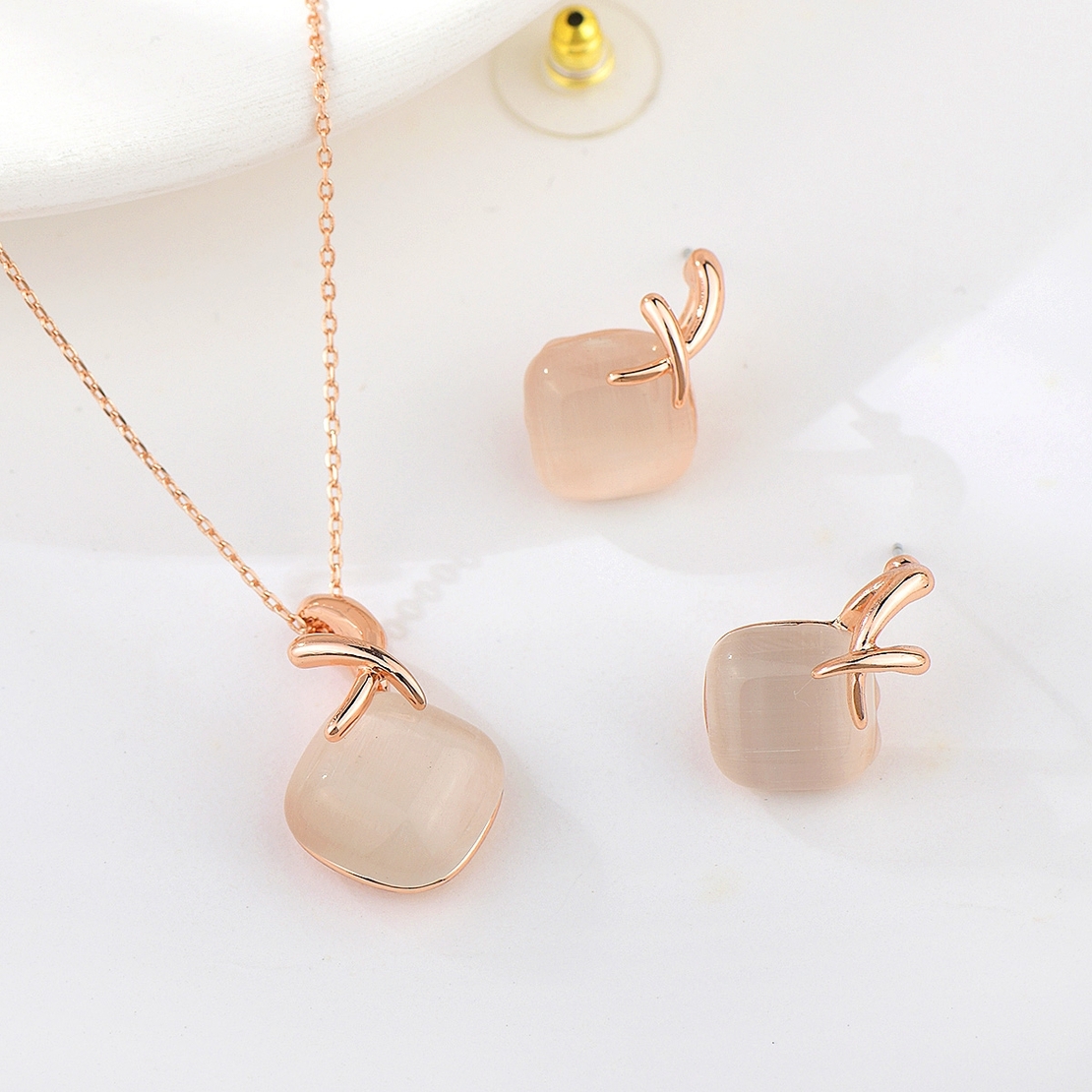 ROSE GOLD PLATED SET