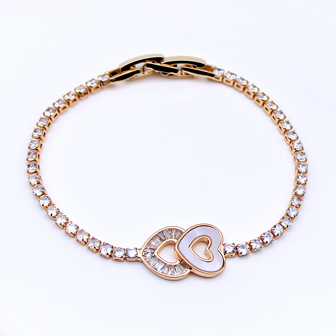 Гривна розово позлатяване 2200000018151 | Колекция Rose Gold