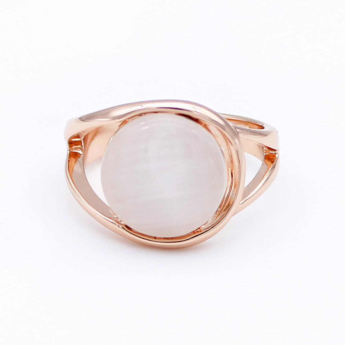 Пръстен розово позлатяване котешко око J1062253 | Колекция Rose Gold