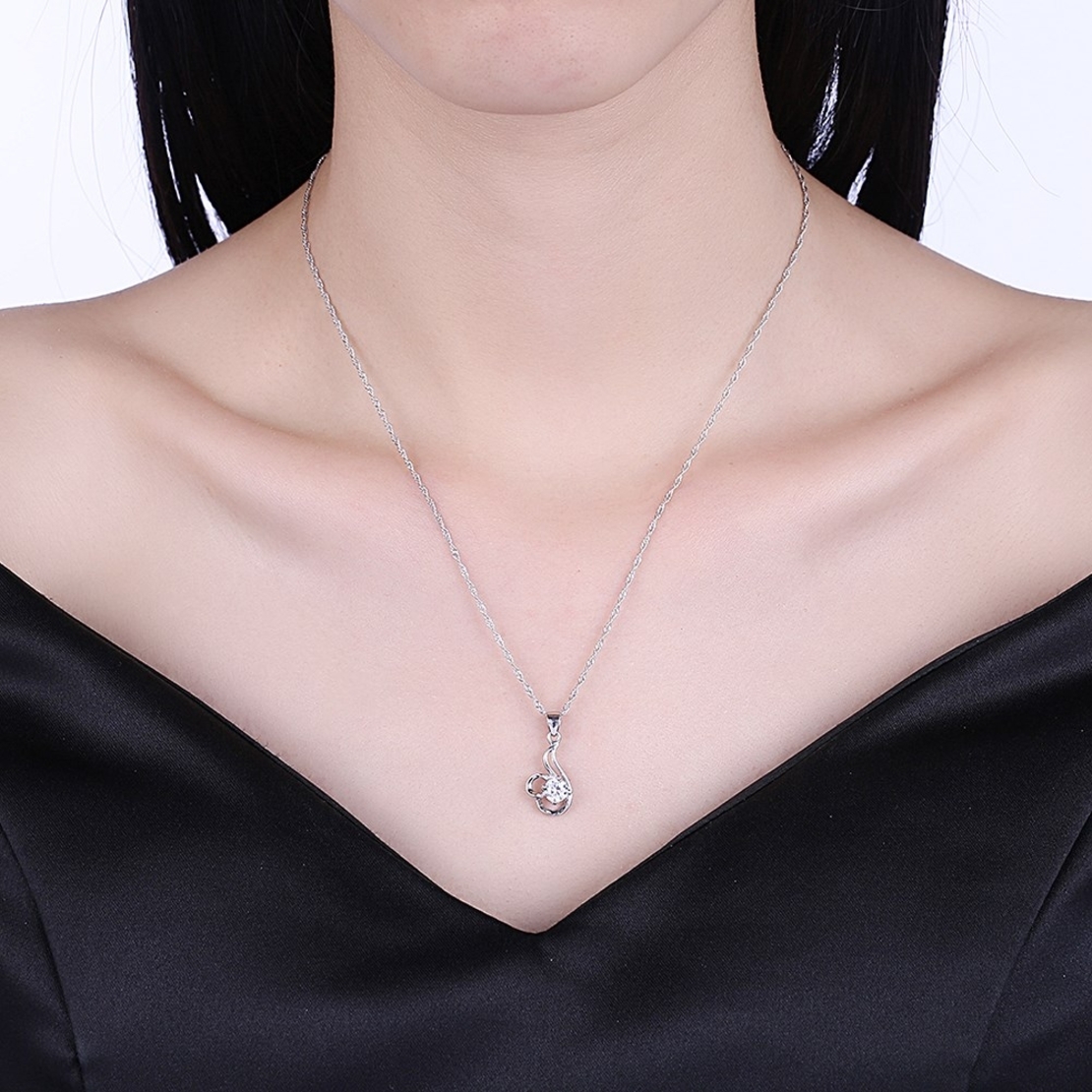Сребърно колие Swarovski Crystals | колекция Delicate Silver | 2700000027257
