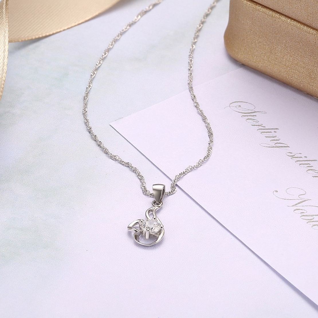 Сребърно колие Swarovski Crystals | колекция Delicate Silver | 2700000027257