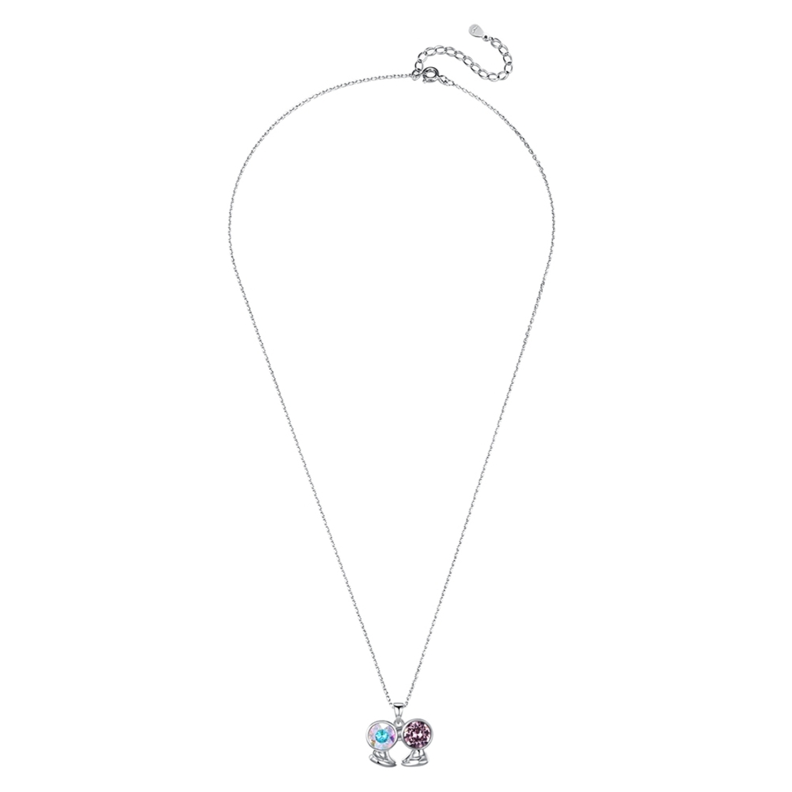 Сребърно колие Swarovski Crystals | колекция Delicate Silver | 2700000027592