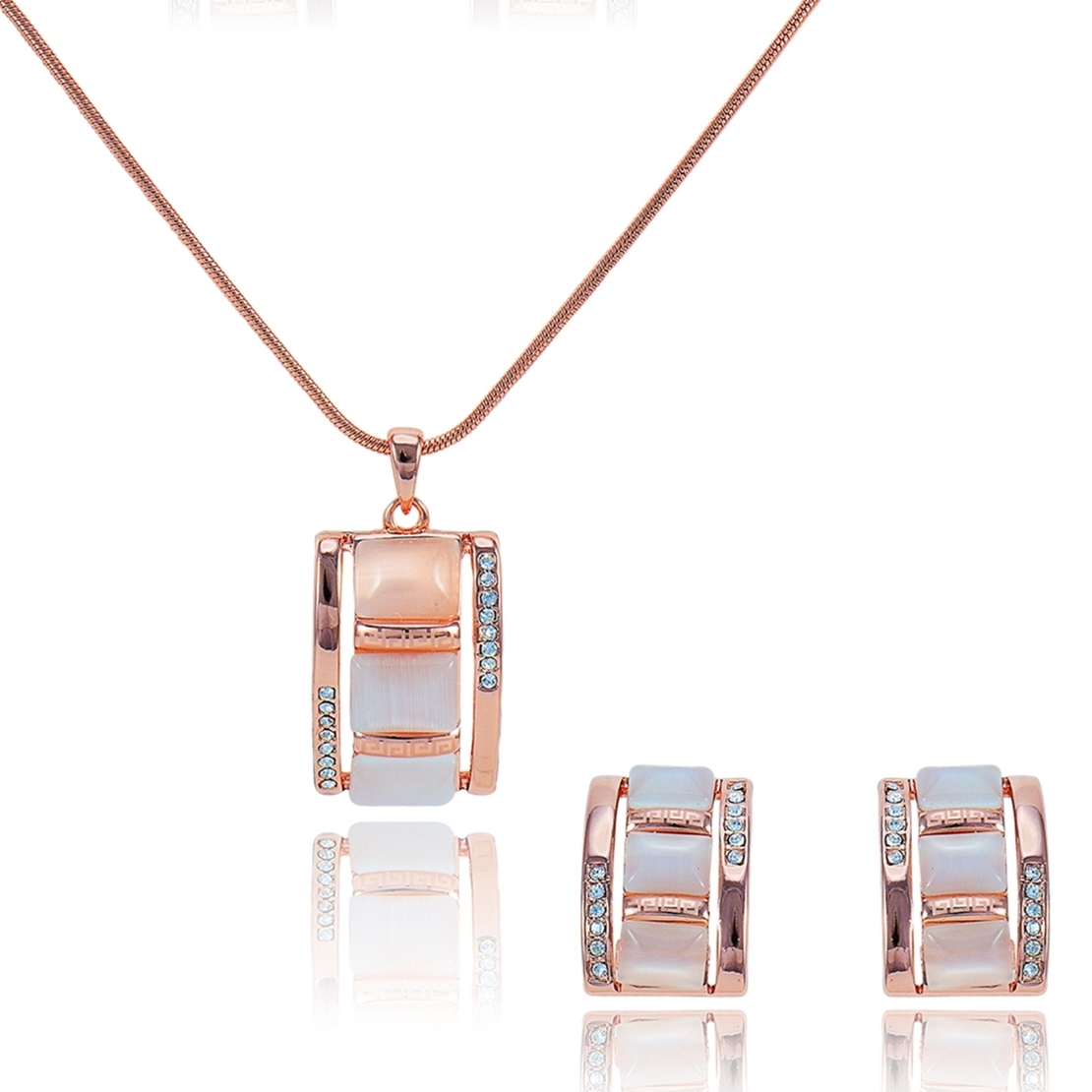 ROSE GOLD PLATED SET