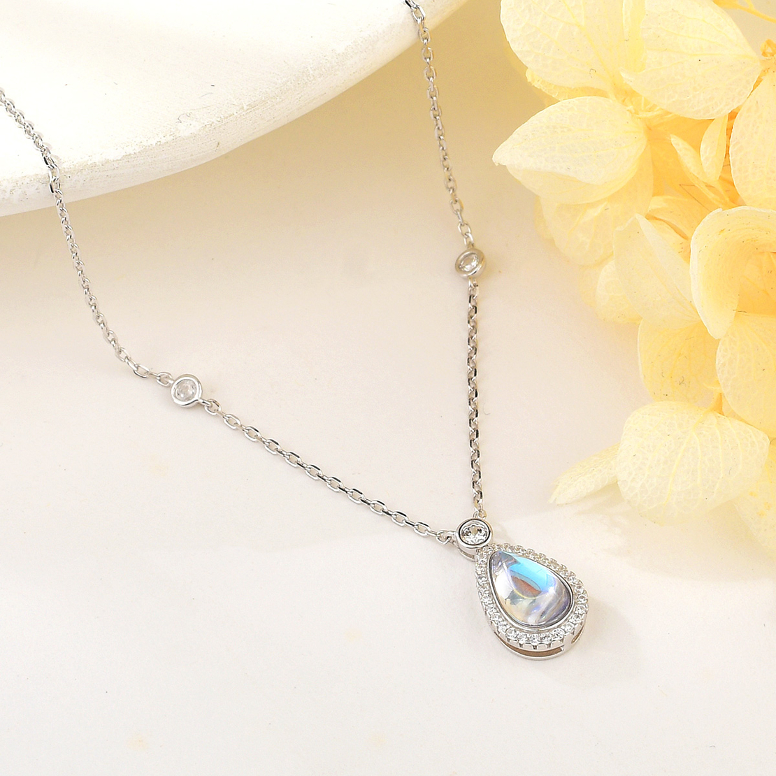 Нежно сребърно колие капка 2700000059715 | колекция Delicate Silver