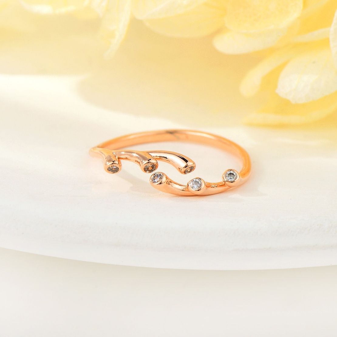 ROSE GOLD PLATED RING