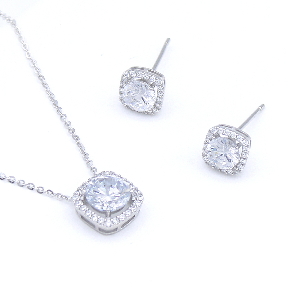 Нежен сребърен комплект 2700000069189 | колекция Delicate Silver