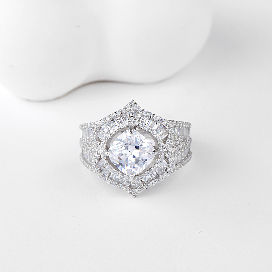 Сребърен пръстен SJ37407R | Колекция Silver Premium