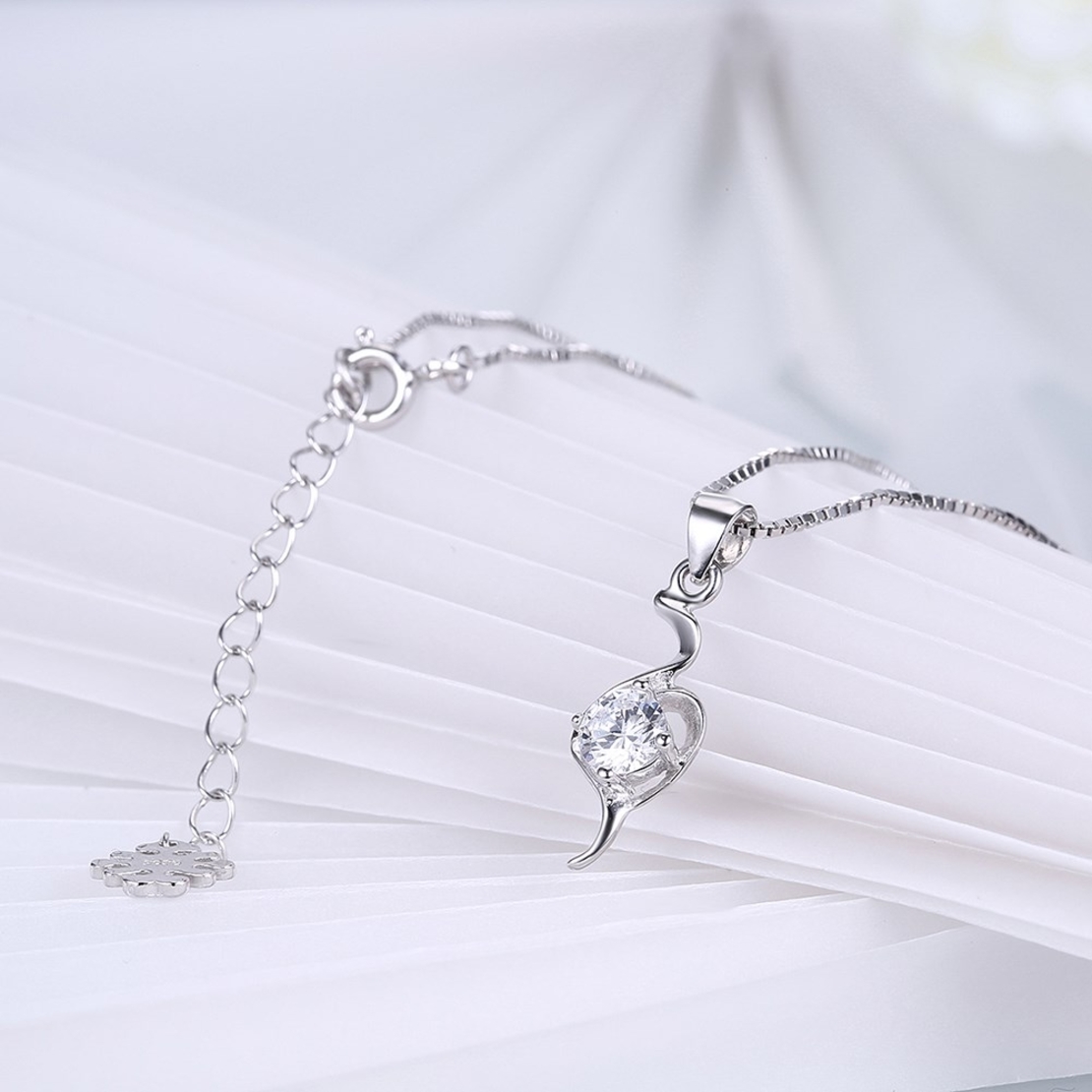 Сребърно колие Swarovski Crystals | колекция Delicate Silver | 2700000027202