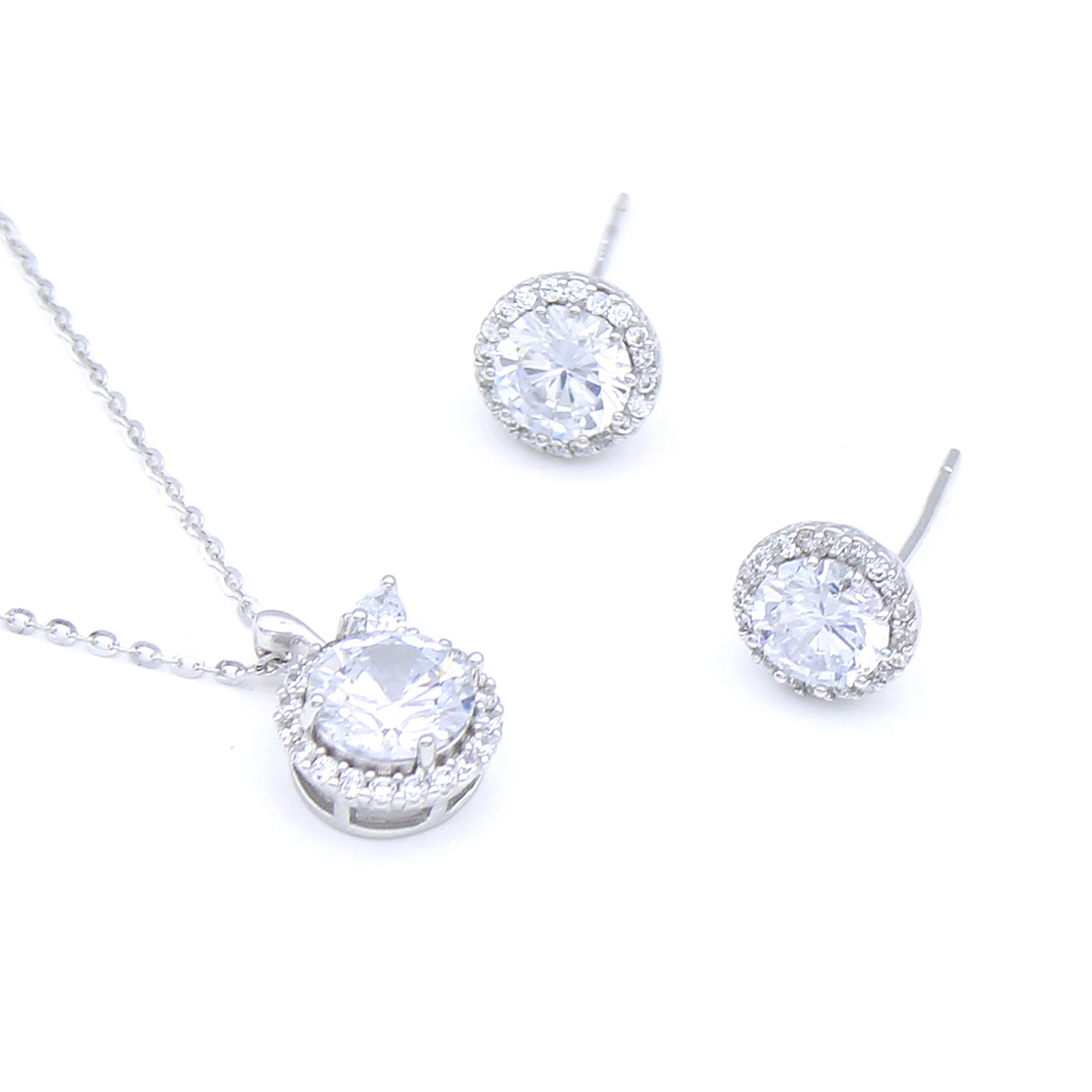 Нежен сребърен комплект 2700000069219 | колекция Delicate Silver