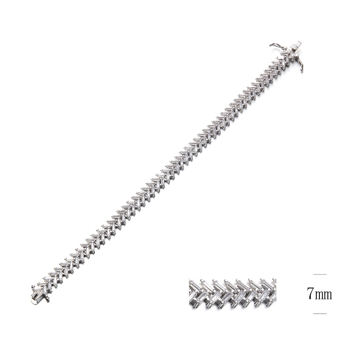 Сребърна гривна 2700000008508 | Колекция Silver Premium