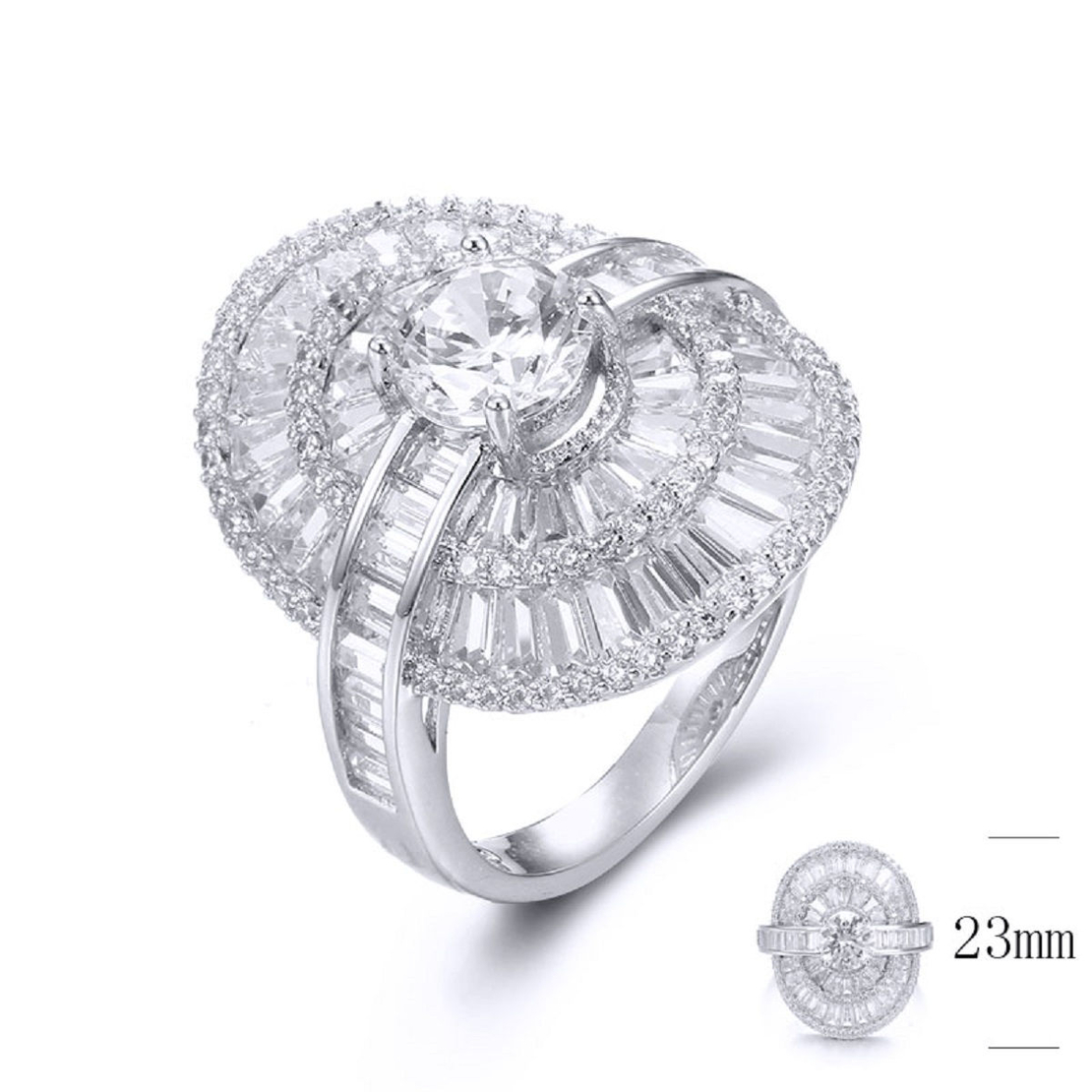 Сребърен пръстен SJ33477 | Колекция Silver Premium