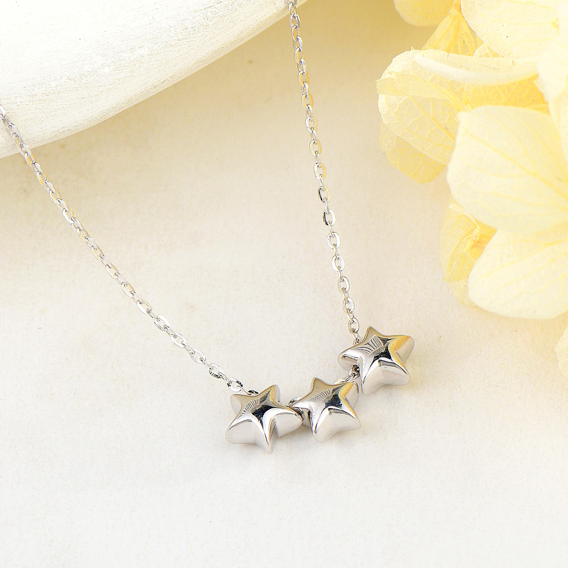 Сребърно колие Звезда 2700000051443 | колекция Delicate Silver