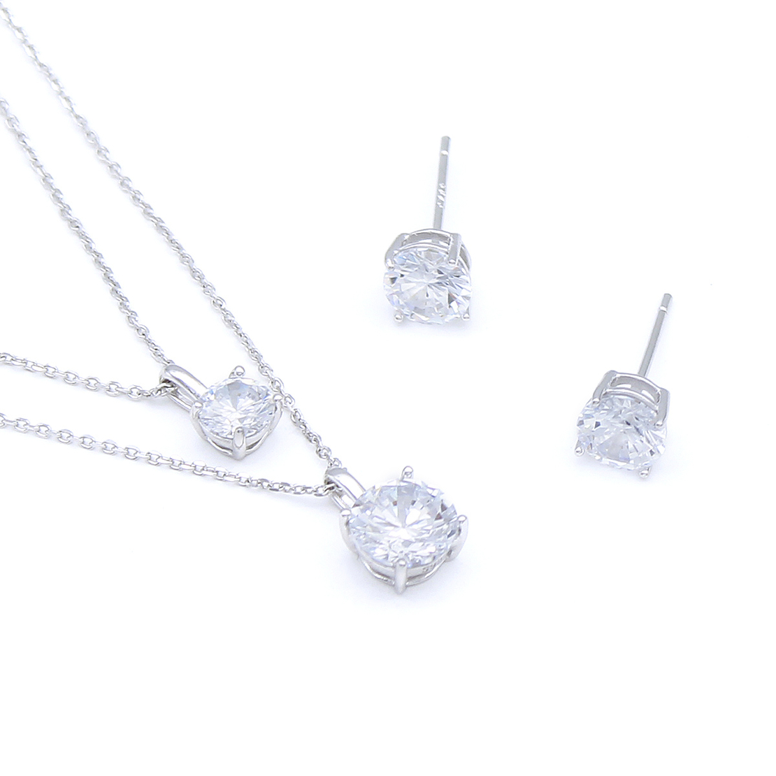 Нежен сребърен комплект 2700000069561 | колекция Delicate Silver