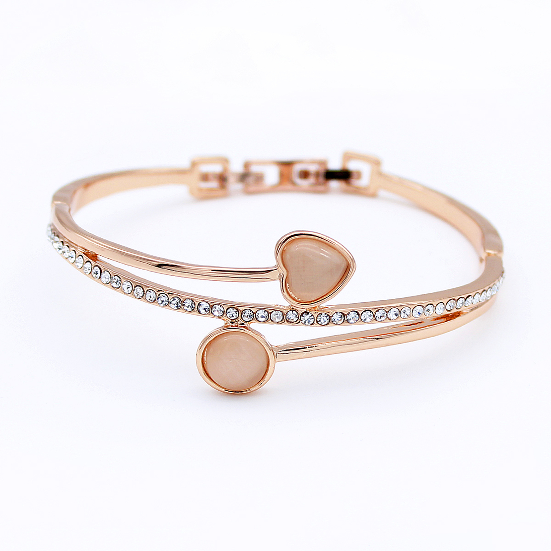 Гривна розово позлатяване 2200000018519 | Колекция Rose Gold