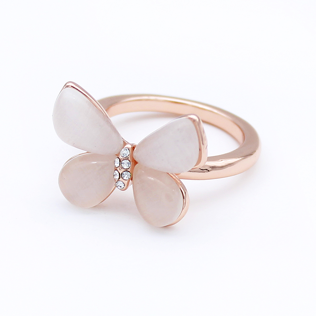 Пръстен розово позлатяване котешко око J1062242 | Колекция Rose Gold