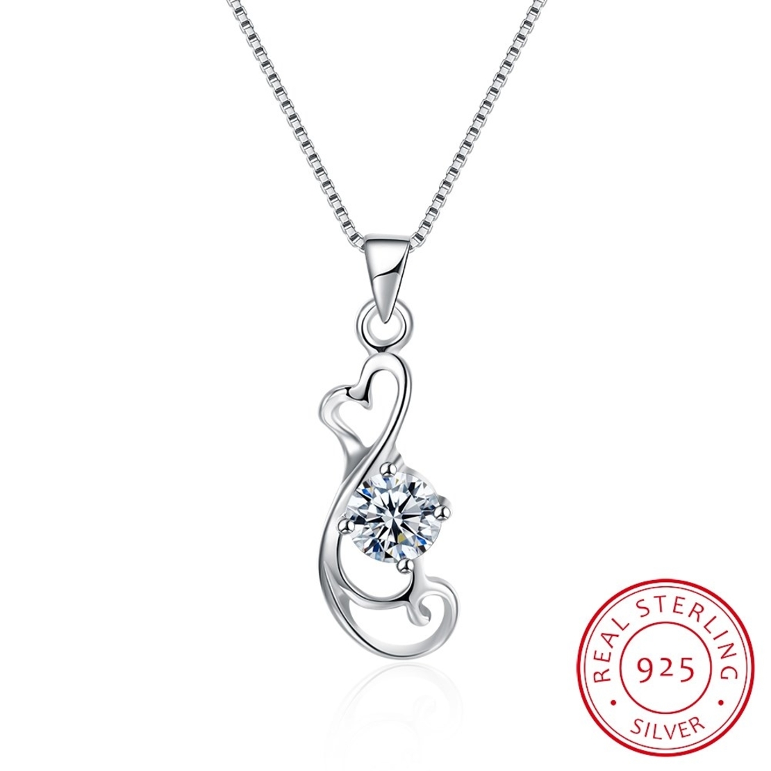 Сребърно колие Swarovski Crystals | колекция Delicate Silver | 2700000027219