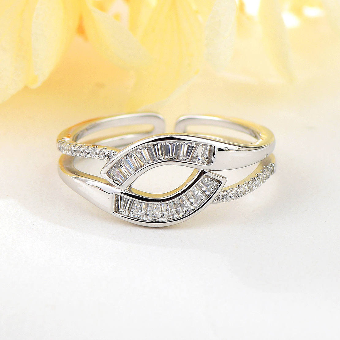 Сребърен пръстен Симетрия | колекция Delicate Silver
