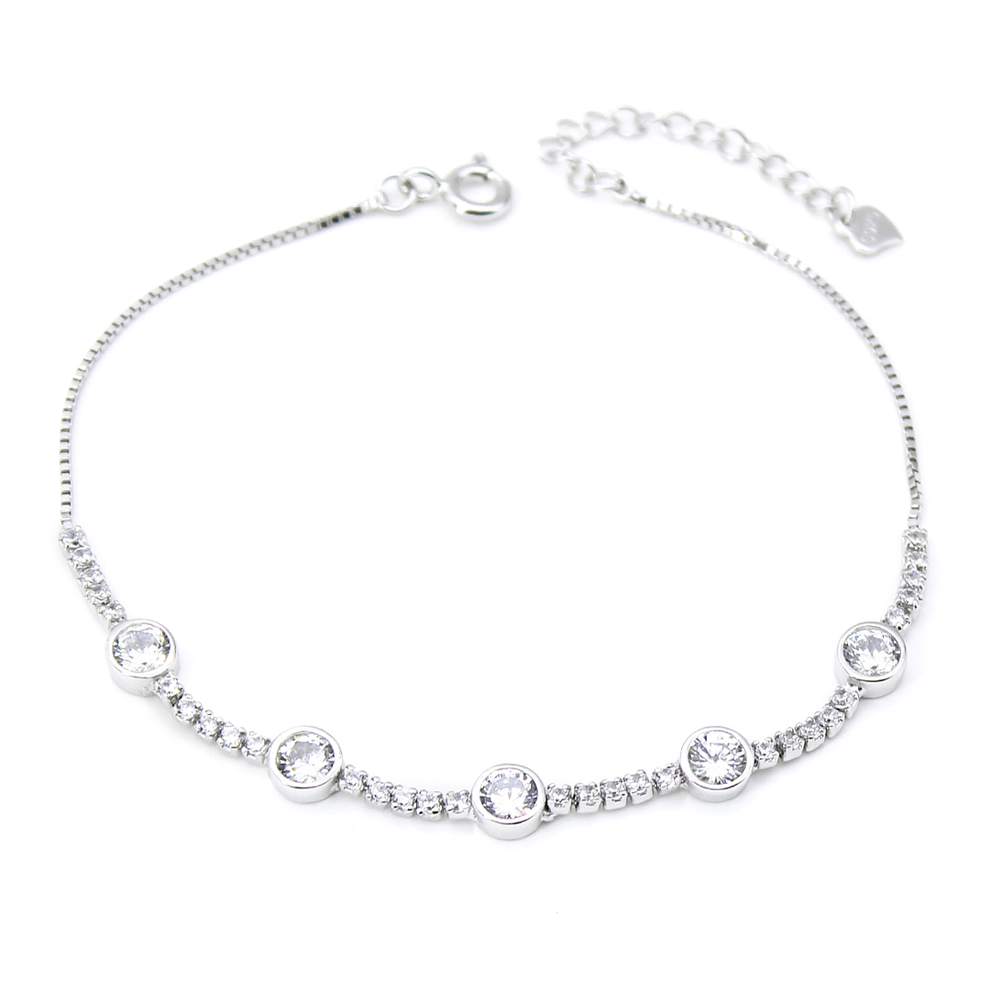 Дамска сребърна гривна 2700000069967 | колекция Delicate Silver