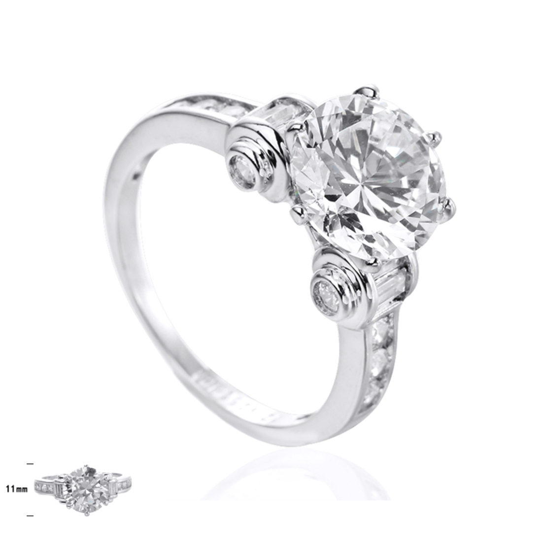 Сребърен пръстен SJ22879R | Колекция Silver Premium