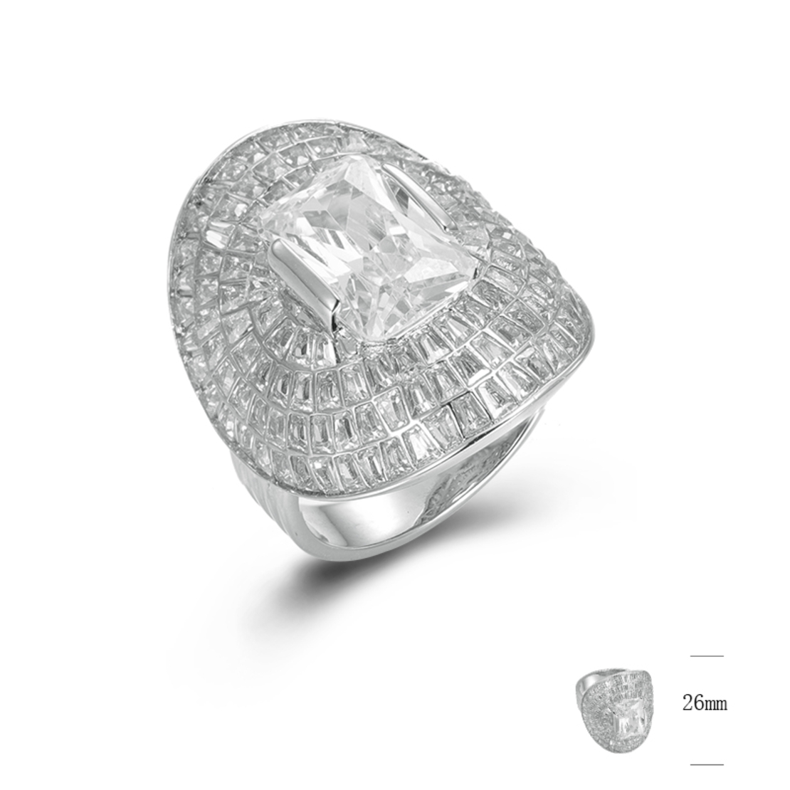Сребърен пръстен SJ45110-D | Колекция Silver Premium