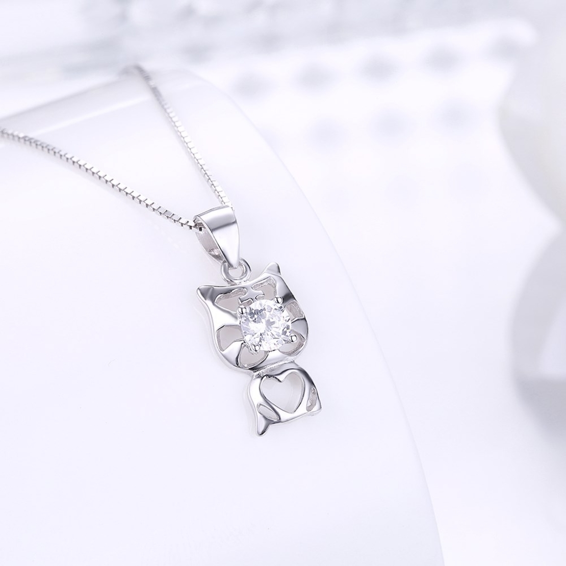 Сребърно колие Swarovski Crystals | колекция Delicate Silver | 2700000027264
