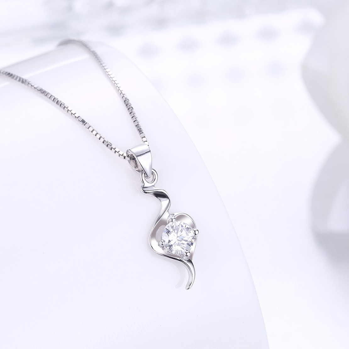 Сребърно колие Swarovski Crystals | колекция Delicate Silver | 2700000027202