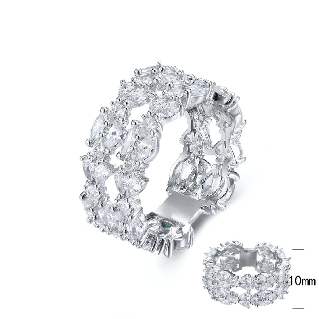 Сребърен пръстен SN06432R | Колекция Silver Premium