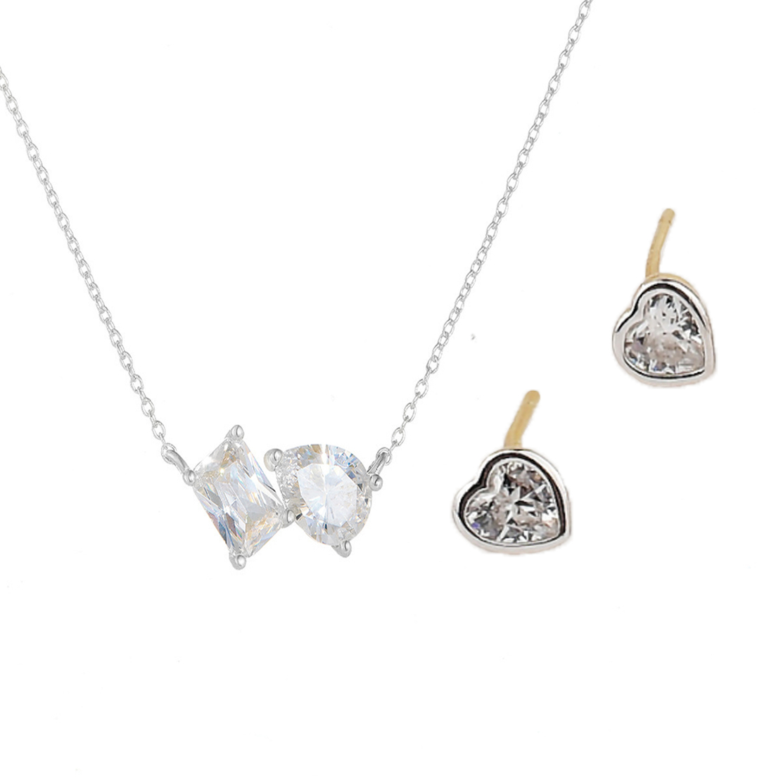 Нежен сребърен комплект 2700000071731 | колекция Delicate Silver