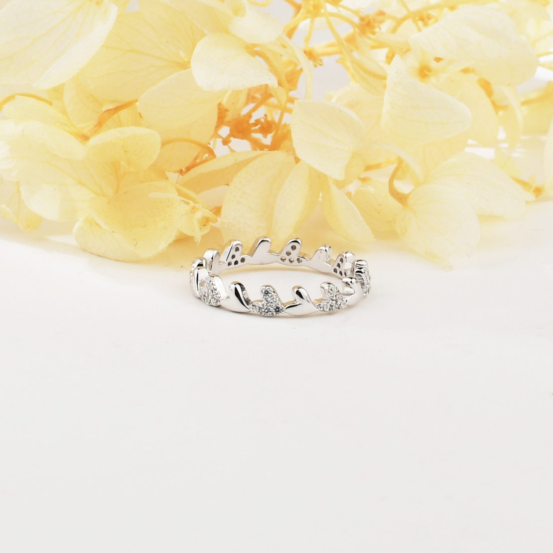 Сребърен пръстен нежна халка JL070400B | колекция Delicate Silver
